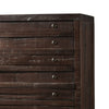 Cas Tall Dresser Chest with 5 Drawers | Sengon Tekik Wood | Java Brown