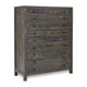 Cas Tall Dresser Chest | 5 Drawers | Sengon Tekik Wood | Dark Gray