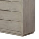 Jose Tall Dresser Chest with 6 Drawers | Mineral Solid Acacia Wood