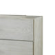 Glimps Wide Dresser with 6 Drawers | Plinth Base | Gray Wood