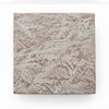 Bruce Square Sliced End Table in Bleached Finish | Solid Teak Wood 22"