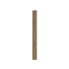 Bruce Coastal Modern Wall-Dresser Mirror with Glass | Bisque Rubberwood 38x40