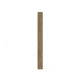Bruce Coastal Modern Wall-Dresser Mirror with Glass | Bisque Rubberwood 38x40