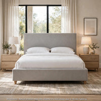 Linen Gray, Natural Brown