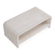 Danny Coffee Table with Shelf | Waterfall Design | Sugar Wood 48"