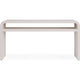 Danny Console Table with Shelf | Waterfall Design | Sugar Wood 60"