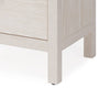 Danny Nightst& | 1 Drawer & Shelf | USB Ports | White Meranti Wood