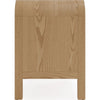 Danny Nightst& with 2 Drawers & USB Ports | Timber Meranti Wood