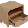 Danny Nightst& | 1 Drawer & Shelf | USB Ports | Timber Meranti Wood