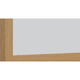 Danny Coastal Modern Wall-Dresser Mirror | Rounded Edges | Brown Wood 37x42