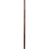 Sally Floor Mirror with Beveled Glass | Rounded Edge | Brown Acacia Wood 28x66