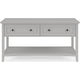 Gemma Console Table | Drawers & Shelf Storage | Gray Mahogany Wood 60"