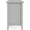 Gemma TV St& Entertainment Console with 4 Doors | Gray Wood 64"
