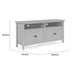 Gemma TV St& Entertainment Console with 4 Doors | Gray Wood 64"
