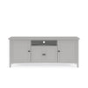 Gemma TV St& Entertainment Console with Storage | Gray Wood 74"