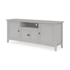 Gemma TV St& Entertainment Console with Storage | Gray Wood 74"