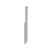 Gemma Wall Dresser Mirror | Crown Moldings | Beveled Glass | Gray Wood 36x41