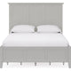 Gemma Platform Storage Bed with 4 Drawers | Panel Detailing | Gray Wood