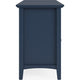Gemma TV St& Entertainment Console with 4 Doors | Blue Wood 64"