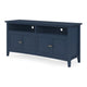 Gemma TV St& Entertainment Console with 4 Doors | Blue Wood 64"