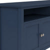 Gemma TV St& Entertainment Console with 4 Doors | Blue Wood 64"