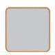Enola Framed Dresser Mirror | Glass Panel | Timber Brown Meranti Wood 37x40