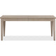 Kaili Dining Table w Extension Leaf | 2 Drawers | Brown Wood 72-90"