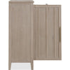 Kaili Dresser Chest | 6 Drawers & 1 Door | Chai Brown Oak-Rubberwood