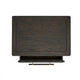 Rocky Nightstand with Cord Management | 3 Drawers | Yin Black Oak-Rubberwood