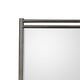 Rocky Wall or Dresser Mirror | Beveled Glass | Yin Black Rubberwood 38x45