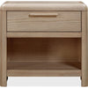 Fiona Nightst& with 1 Drawer & Open Shelf | Ginger Solid Wood