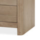 Fiona Nightst& with Cord Management | 3 Drawers | Ginger Solid Wood