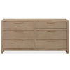 Fiona Wide Dresser with 8 Drawers | Ginger Brown Ash-Rubberwood