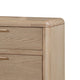 Fiona Wide Dresser with 8 Drawers | Ginger Brown Ash-Rubberwood