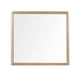 Fiona Wall or Dresser Mirror with Beveled Glass | Ginger Rubberwood 38x40