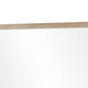 Fiona Wall or Dresser Mirror with Beveled Glass | Ginger Rubberwood 38x40