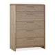 Fiona Tall Dresser Chest with 8 Drawers | Ginger Brown Ash-Rubberwood