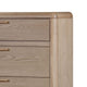 Fiona Tall Dresser Chest with 8 Drawers | Ginger Brown Ash-Rubberwood
