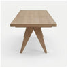 Sumy Rectangular Dining Table with Extension Leaf | Ginger Brown 72-90"