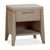 Sumy Nightst& with 1 Drawer & Lower Shelf | Ginger Solid Wood