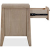 Sumy Nightst& with 1 Drawer & Lower Shelf | Ginger Solid Wood