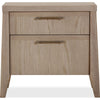 Sumy Nightst& with Cord Management | 2 Drawers | Ginger Solid Wood