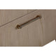 Sumy Nightst& with Cord Management | 2 Drawers | Ginger Solid Wood