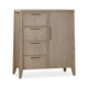 Sumy Dresser Chest with 4 Drawers & Door | Ginger Ash-Rubberwood