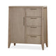 Sumy Dresser Chest with 4 Drawers & Door | Ginger Ash-Rubberwood