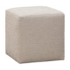 Livvy Dining Ottoman | Hidden Casters | Brown Khaki Boucle 19"