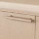 Livvy Sideboard with 4 Doors & 3 Cabinets | White S& Ash Wood 68"