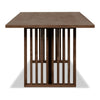 Tammy Dining Table with Sculptural Base Design | Roux Solid Ash Wood 78"