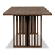 Tammy Dining Table with Sculptural Base Design | Roux Solid Ash Wood 78"