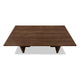 Tammy Dining Table with Sculptural Base Design | Roux Solid Ash Wood 78"